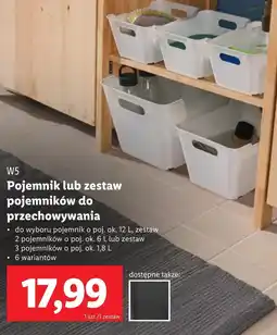 Lidl Zestaw pojemników W5 oferta