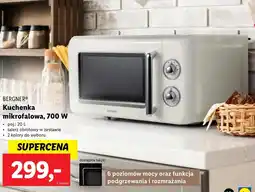 Lidl Kuchenka mikrofalowa Bergner oferta