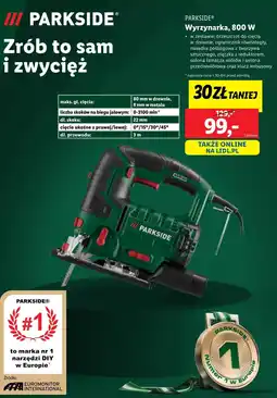 Lidl Wyrzynarka Parkside oferta