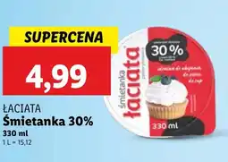 Lidl Śmietanka Łaciata oferta