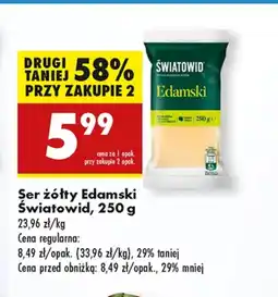 Biedronka Ser Światowid oferta