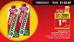 Biedronka Mleko UHT 3,2% Wypasione Mlekovita oferta