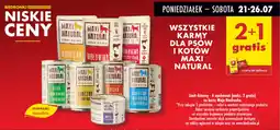 Biedronka Karmy dla psów i kotów maxi natural oferta