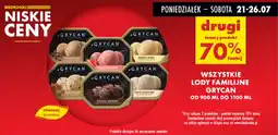 Biedronka Lody familijne grycan oferta