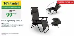 ERLI Leżak ogrodowy FARO II oferta