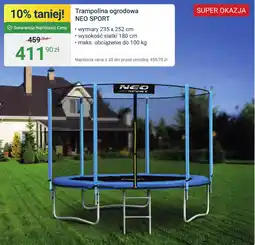 ERLI Trampolina ogrodowa NEO SPORT oferta