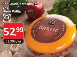 Market Point Ser Gouda z czosnkiem Henri Willig oferta