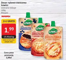 Market Point Deser ryżowo-owocowy Łowicz Maspex oferta