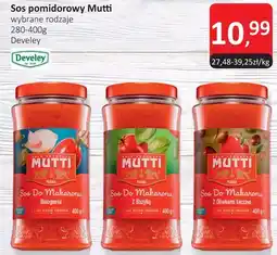 Market Point Sos pomidorowy Mutti Develey oferta