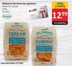 Market Point Makaron Rummo bez glutenu Develey oferta