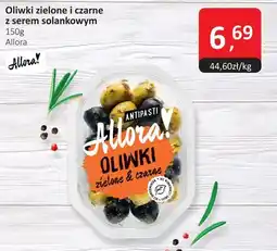 Market Point Oliwki zielone i czarne z serem solankowym Allora oferta