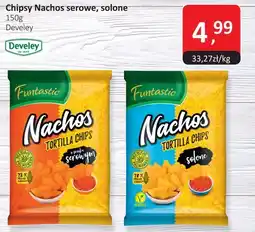 Market Point Chipsy Nachos serowe, solone Develey oferta