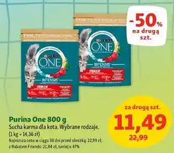 Maxi Zoo Purina One Sucha karma dla kota oferta