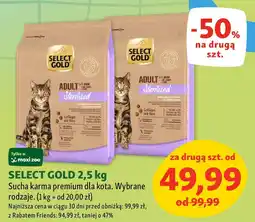 Maxi Zoo SELECT GOLD Sucha karma premium dla kota oferta