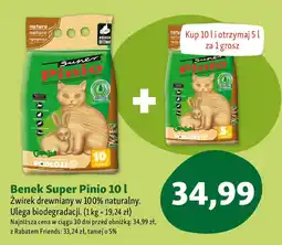 Maxi Zoo Benek Super Pinio Żwirek drewniany oferta