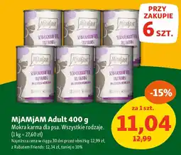 Maxi Zoo MjAMjAM Adult Mokra karma dla psa oferta