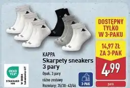 ALDI Skarpety męskie 43-46 Kappa oferta