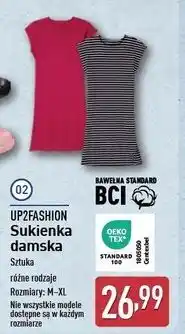 ALDI Sukienka damska m-xl Up2Fashion oferta