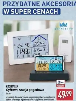 ALDI Stacja radiowa pogodowa Krontaler oferta