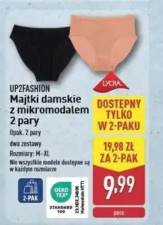 ALDI Majtki damskie m-xl Up2Fashion oferta