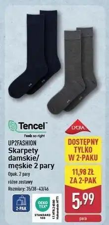 ALDI Skarpetki męskie Up2Fashion oferta