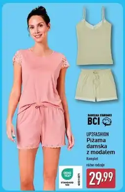 ALDI Piżama damska z modalem Up2Fashion oferta