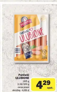 Carrefour Parówki klasyczne Indykpol Ulubione oferta