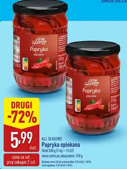 ALDI Papryka pieczona All Seasons oferta
