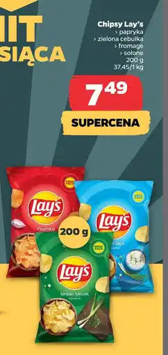 Netto Chipsy Lay's papryka Frito-Lay oferta