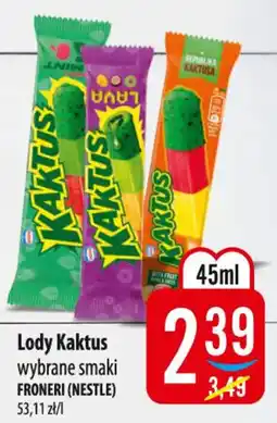 MOKPOL Lody kaktus froneri (nestle) oferta