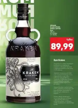 Kaufland KRAKEN BLACK SPICED, ROAST COFFEE oferta