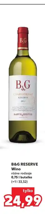 Kaufland B&G RESERVE oferta
