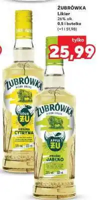 Kaufland Żubrówka likier oferta