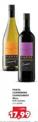 Kaufland PORTA CARMENERE, CHARDONNAY oferta
