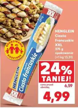 Kaufland HENGLEIN Ciasto francuskie XXL oferta