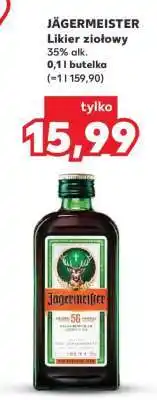 Kaufland JÄGERMEISTER Likier ziołowy oferta
