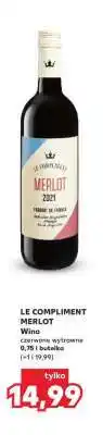 Kaufland LE COMPLIMENT MERLOT oferta