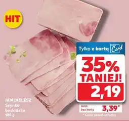 Kaufland JAN BIELESZ Szynka beskidzka 100 g oferta