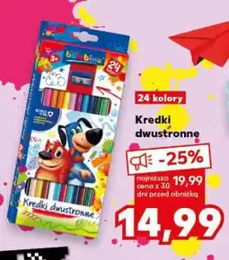 Kaufland Kredki dwustronne oferta