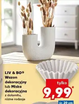 Kaufland LIV & BO Wazon dekoracyjny lub Miska dekoracyjna oferta