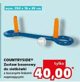 Kaufland COUNTRYSIDE Zestaw basenowy do siatkówki oferta
