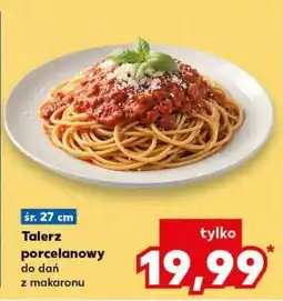 Kaufland Talerz porcelanowy oferta