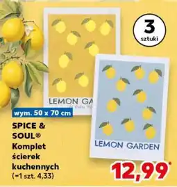 Kaufland SPICE & SOUL Komplet ścierek kuchennych oferta