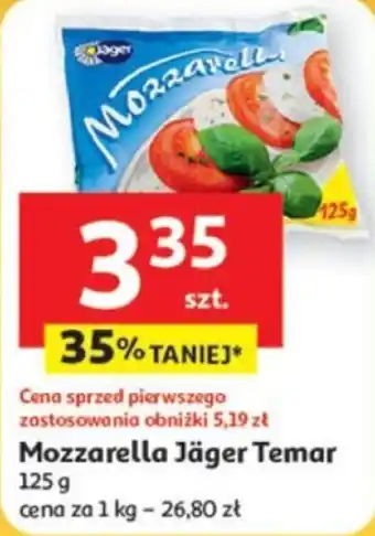 Auchan Mozzarella Jäger Temar oferta