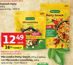 Auchan Mieszanka Party Snack lub Mieszanka orzechowa, oferta