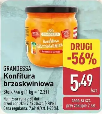 ALDI GRANDESSA Konfitura brzoskwiniowa oferta