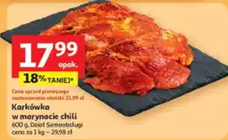 Auchan Karkówka w marynacie chili oferta