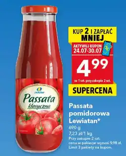 Lewiatan Passata pomidorowa Lewiatan oferta