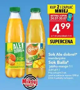 Lewiatan Sok Ale dobre! mandarynka Sok Baila jabłko-mango oferta