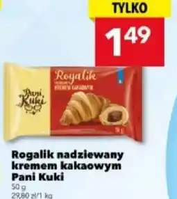 Lewiatan Rogalik nadziewany kremem kakaowym Pani Kuki oferta